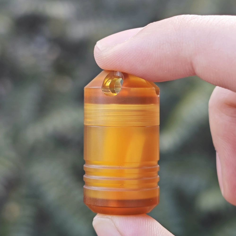 ULTEM Titanium Waterproof Pill Bottle