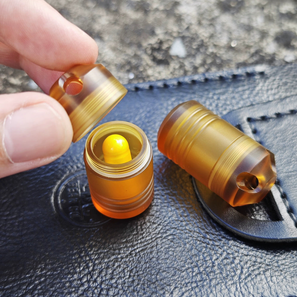 ULTEM Titanium Waterproof Pill Bottle