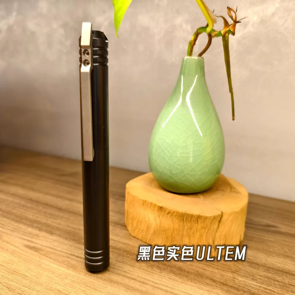 EDC Ultem Imported PEI Titanium Alloy Pen With Collection Writing Multi-functional Portable Outdoor EDC Tools