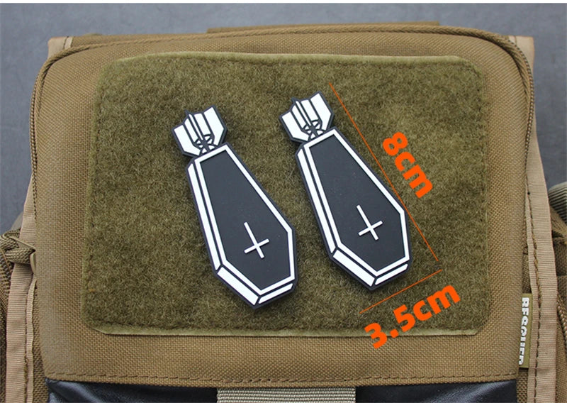 Eye of God EOD Bombs PVC Patch