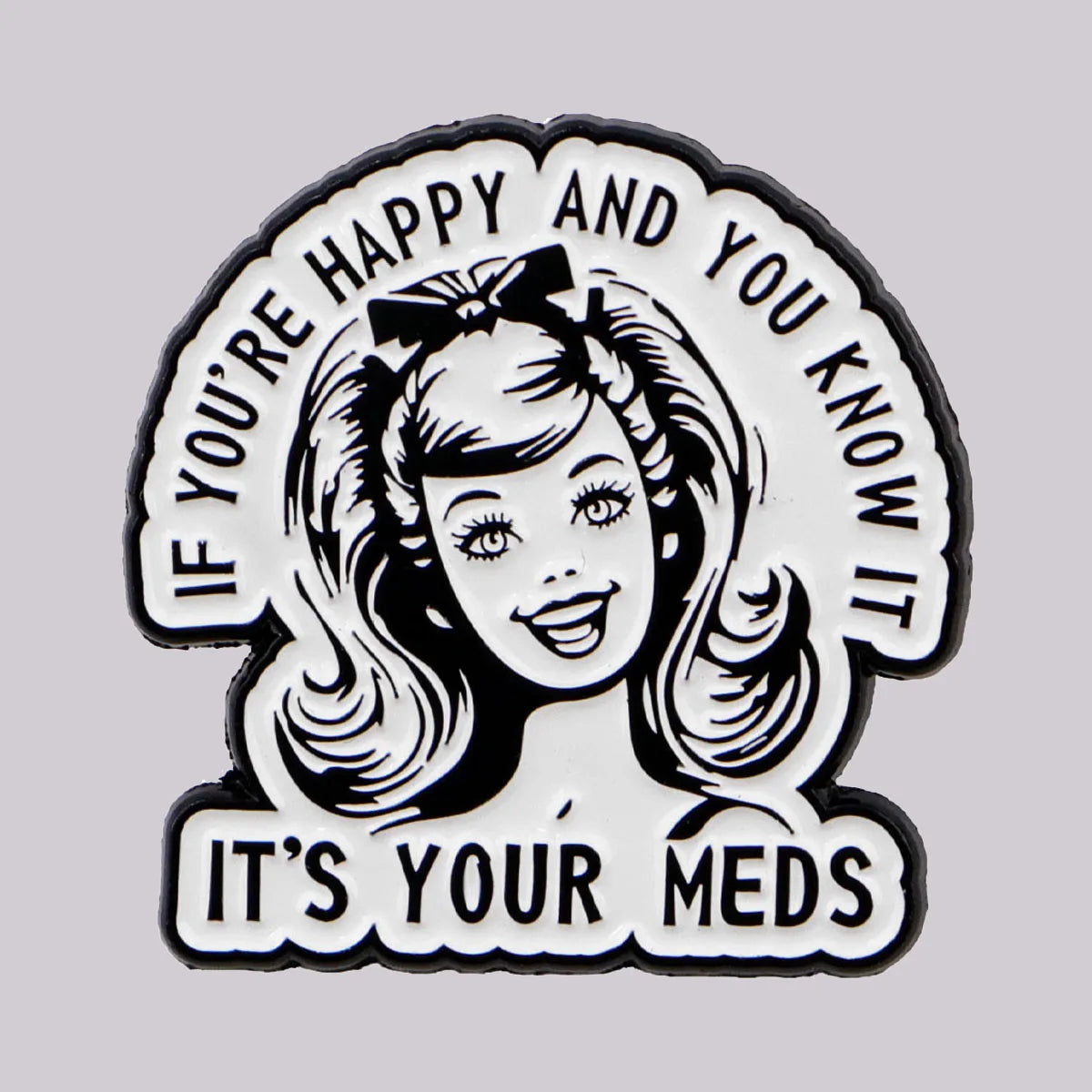 Mental Female Pin