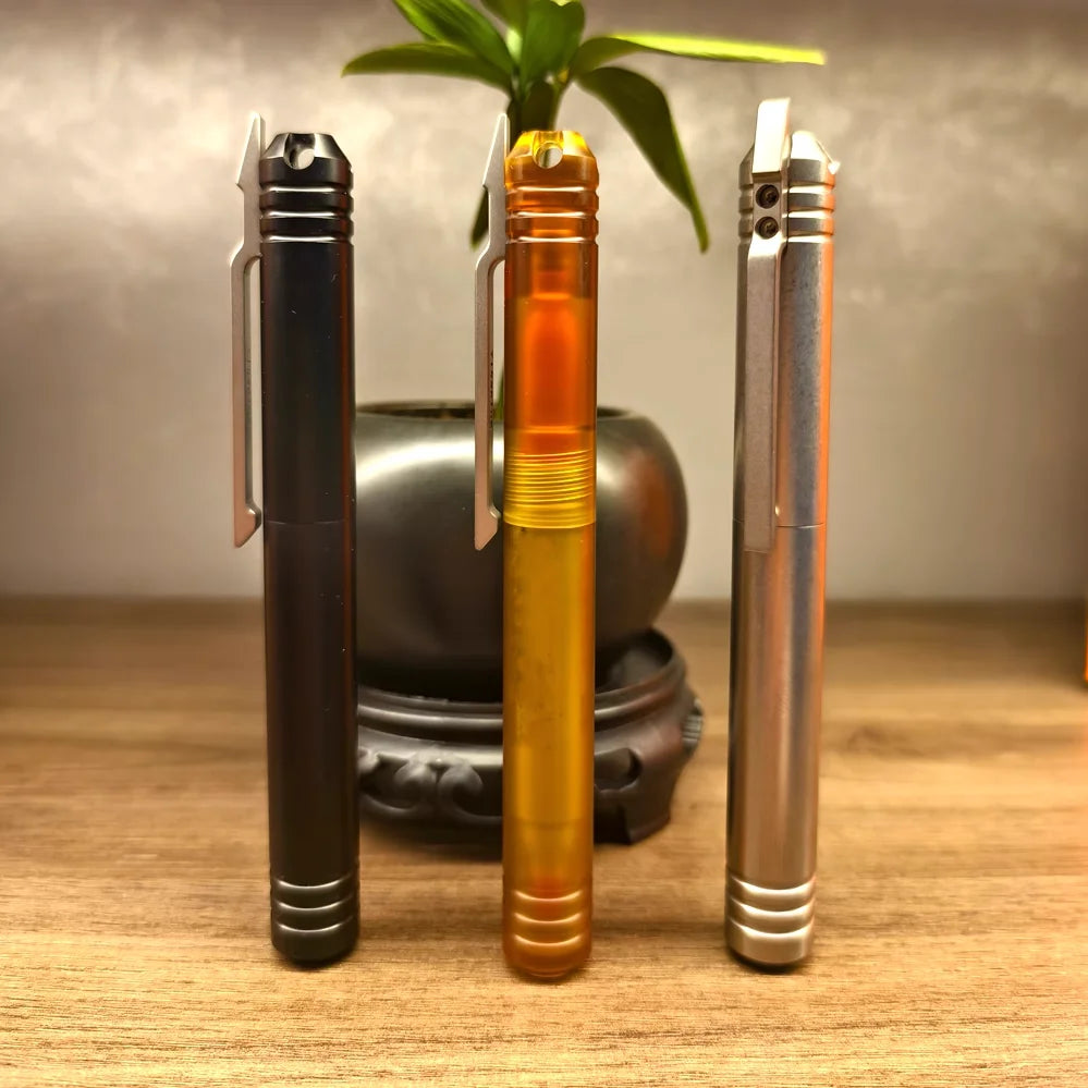 EDC Ultem Imported PEI Titanium Alloy Pen With Collection Writing Multi-functional Portable Outdoor EDC Tools
