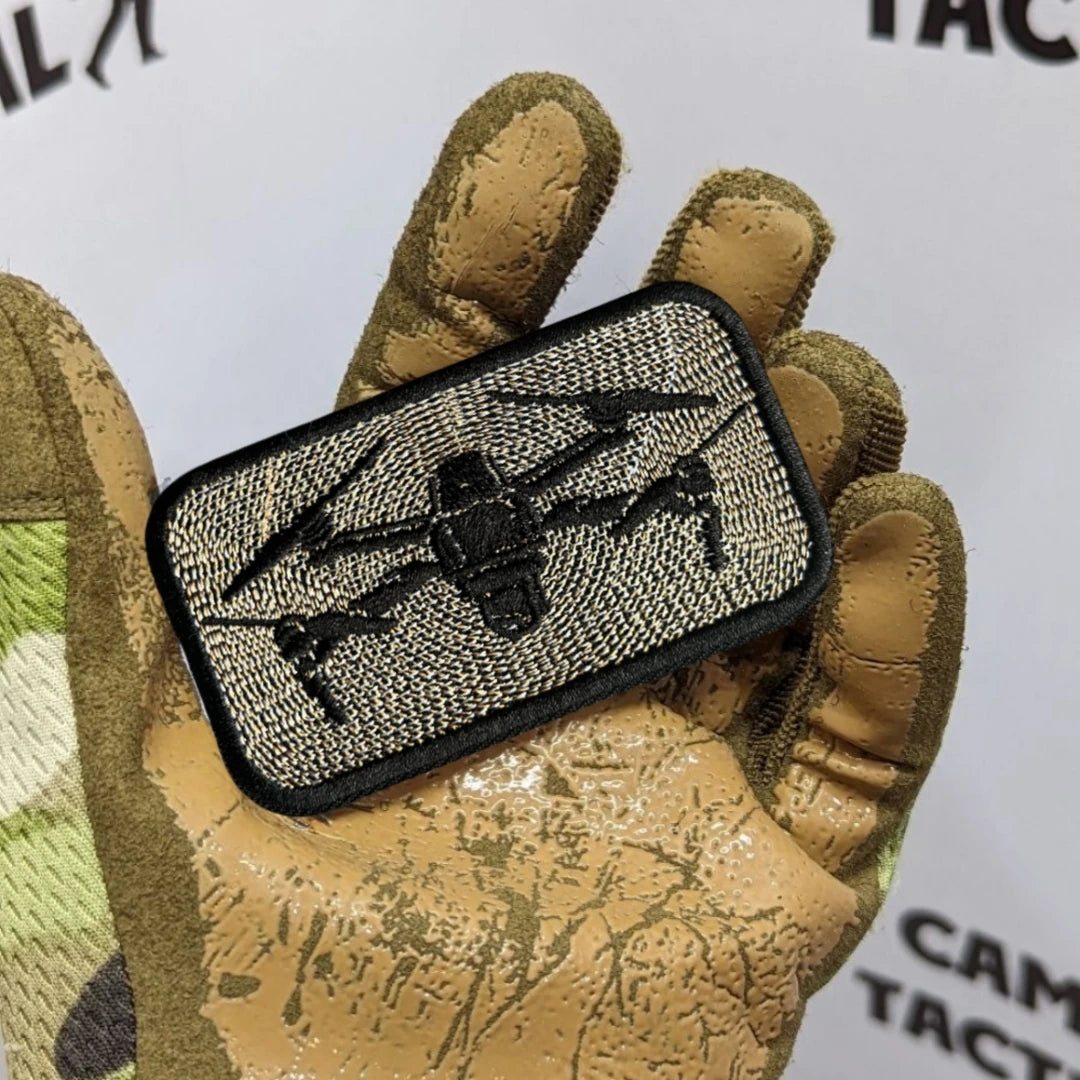 Drones Morale Tactical Patch Military Army Armband UAV Embroidered Hook and Loop Patches