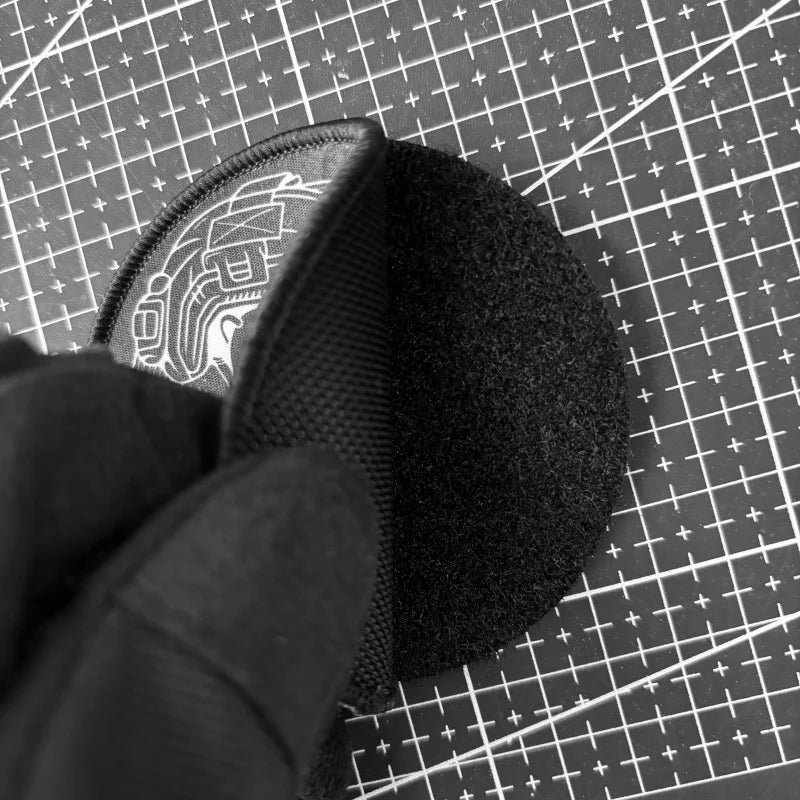 Skull Soldier Tactical Patch Dead Inside But Caffeinated