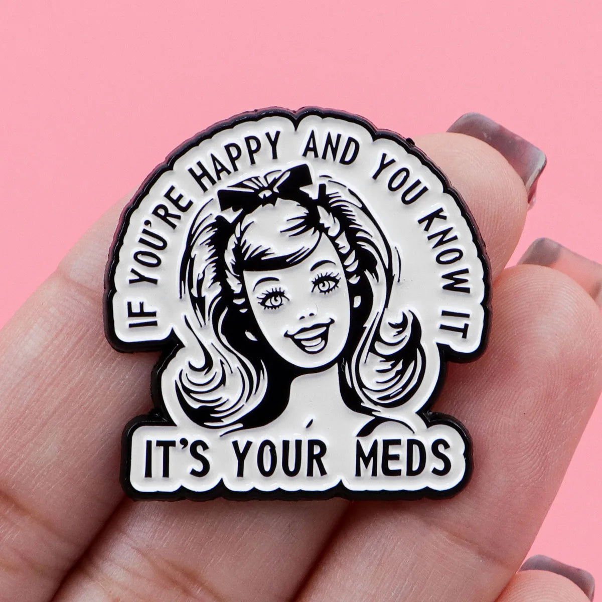 Mental Female Pin