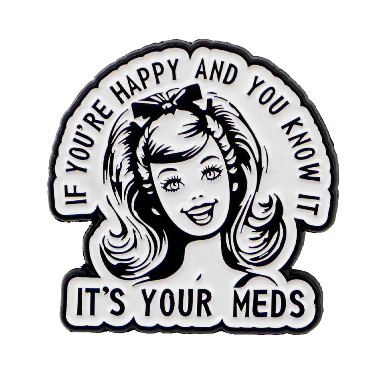 Mental Female Pin