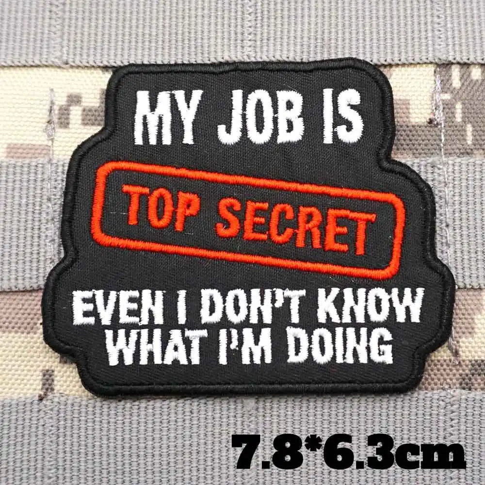 Top Secret Tactical Patch