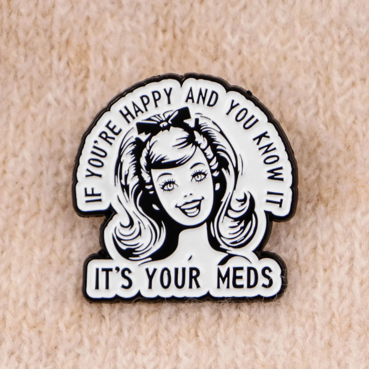 Mental Female Pin