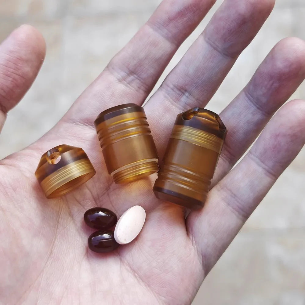 ULTEM Titanium Waterproof Pill Bottle