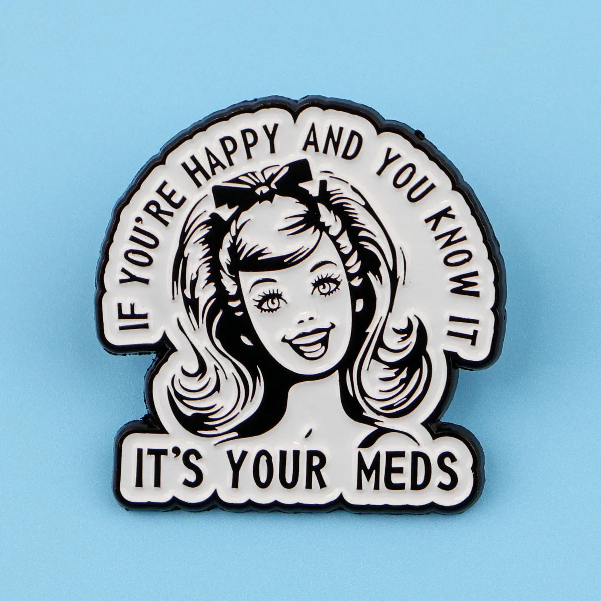 Mental Female Pin