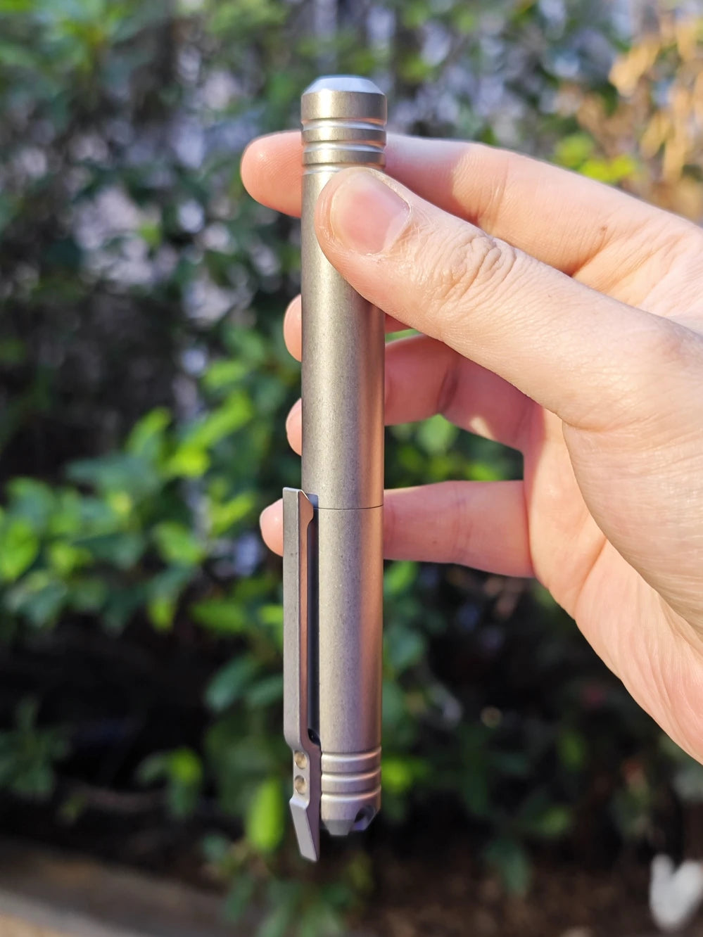 EDC Ultem Imported PEI Titanium Alloy Pen With Collection Writing Multi-functional Portable Outdoor EDC Tools