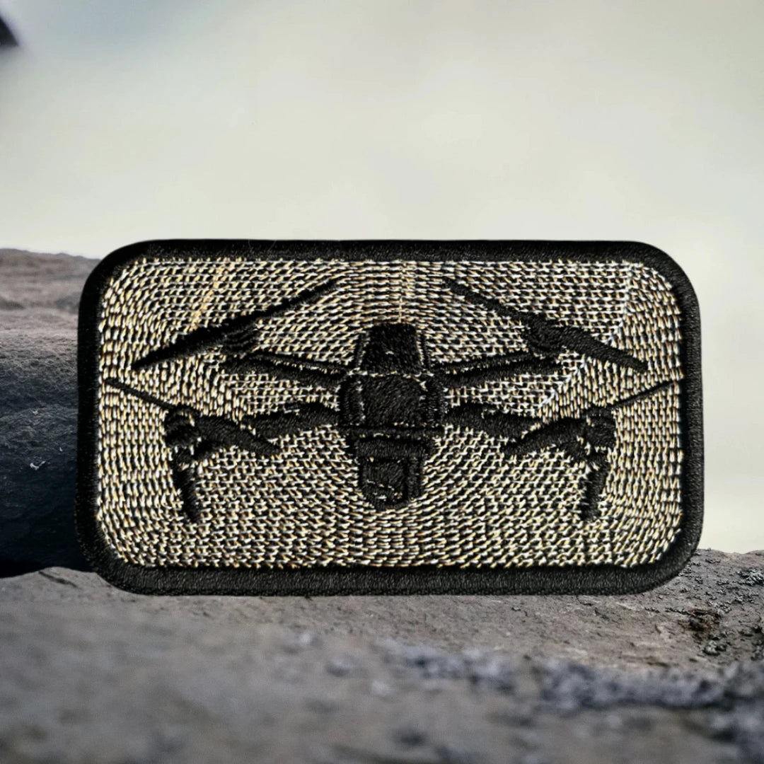 Drones Morale Tactical Patch Military Army Armband UAV Embroidered Hook and Loop Patches