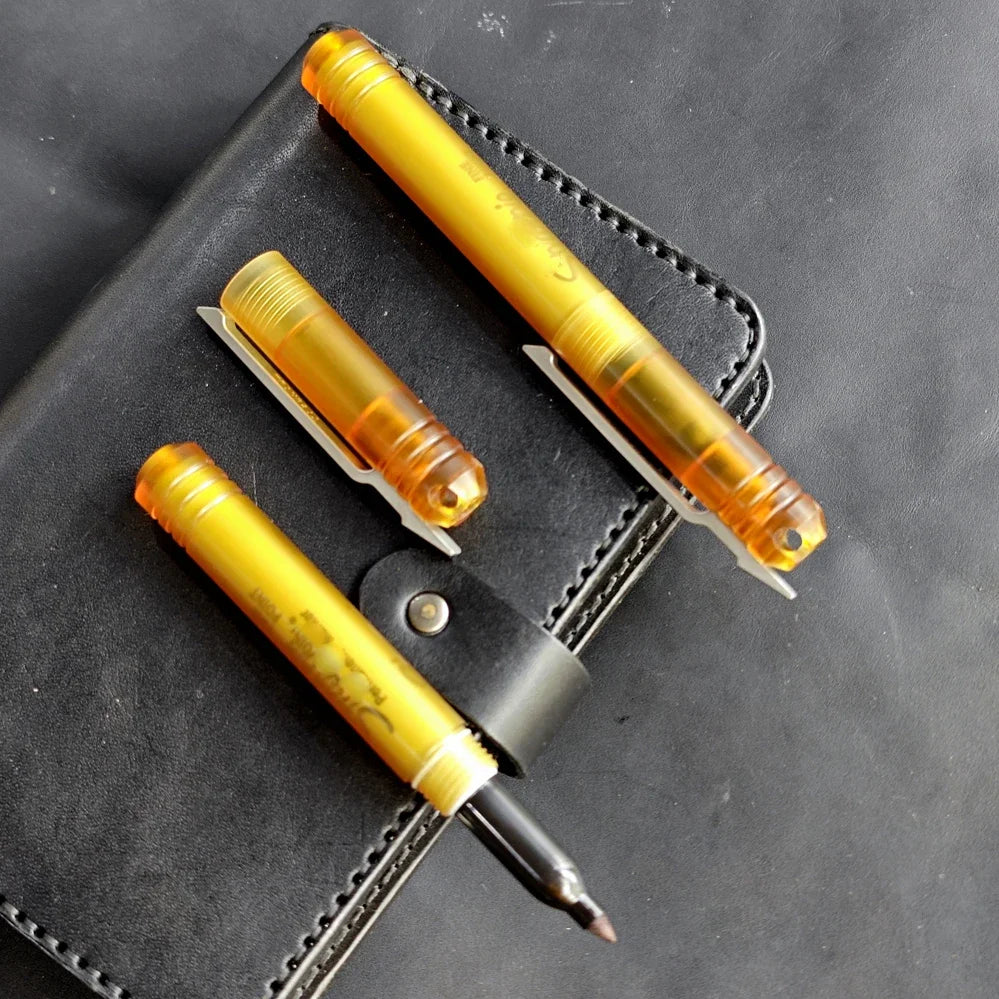 EDC Ultem Imported PEI Titanium Alloy Pen With Collection Writing Multi-functional Portable Outdoor EDC Tools
