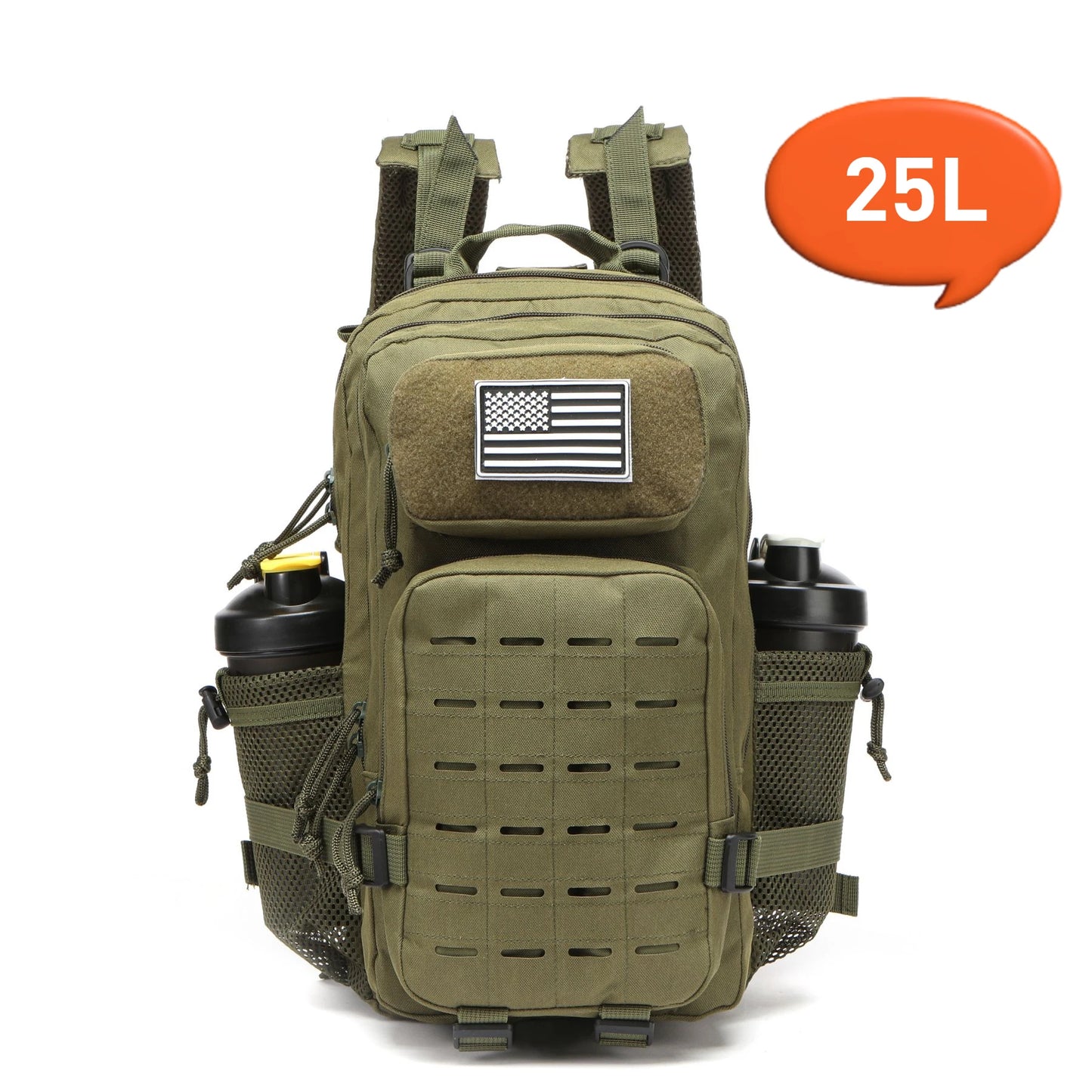 TactiHunt Backpack with Bottle Holders