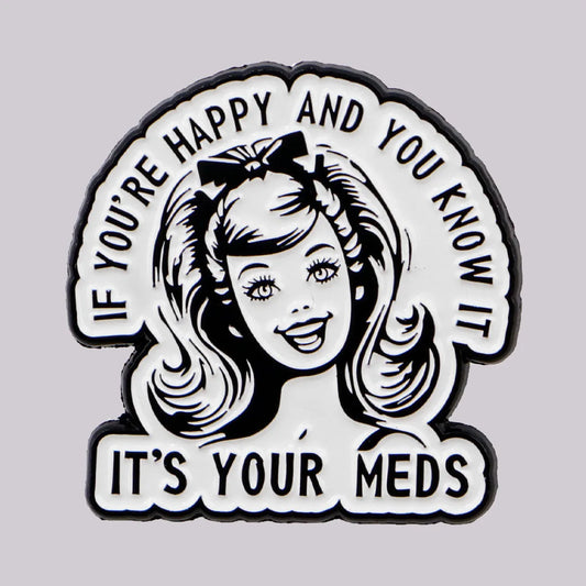 Mental Female Pin