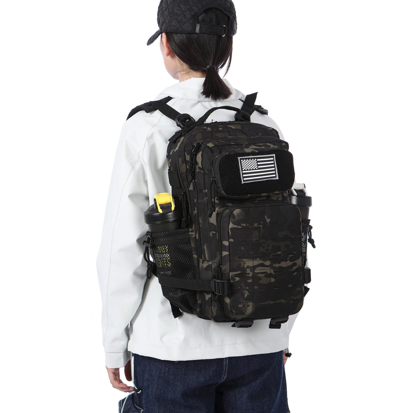 TactiHunt Backpack with Bottle Holders