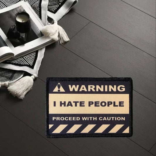Warning I Hate People Patch