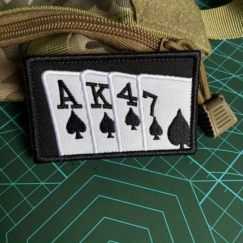 AK47 DECK OF CARDS MORALE PATCH