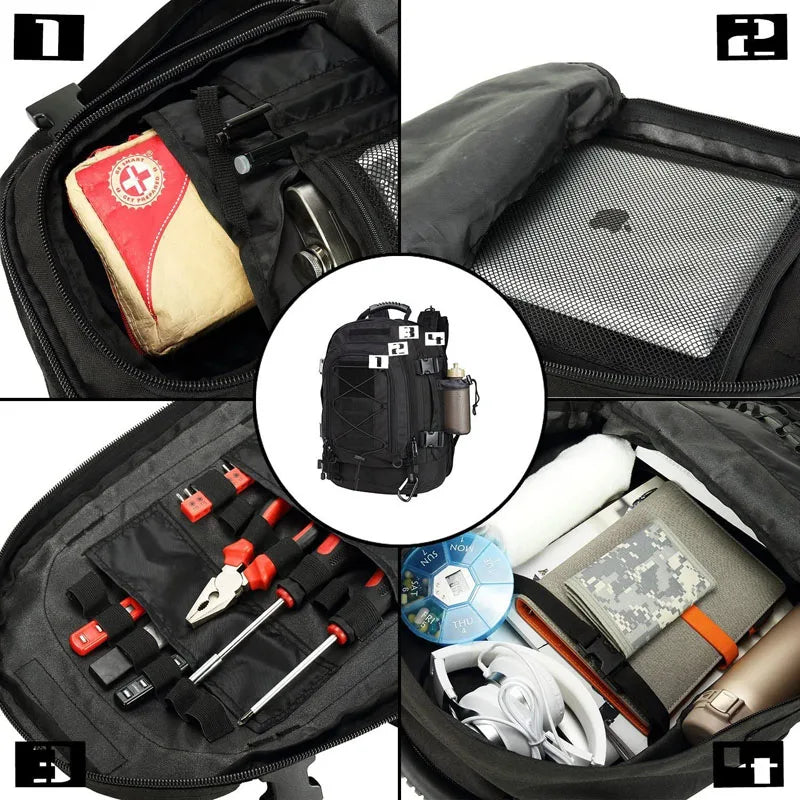 StealthGear 60L Tactical Assault Backpack