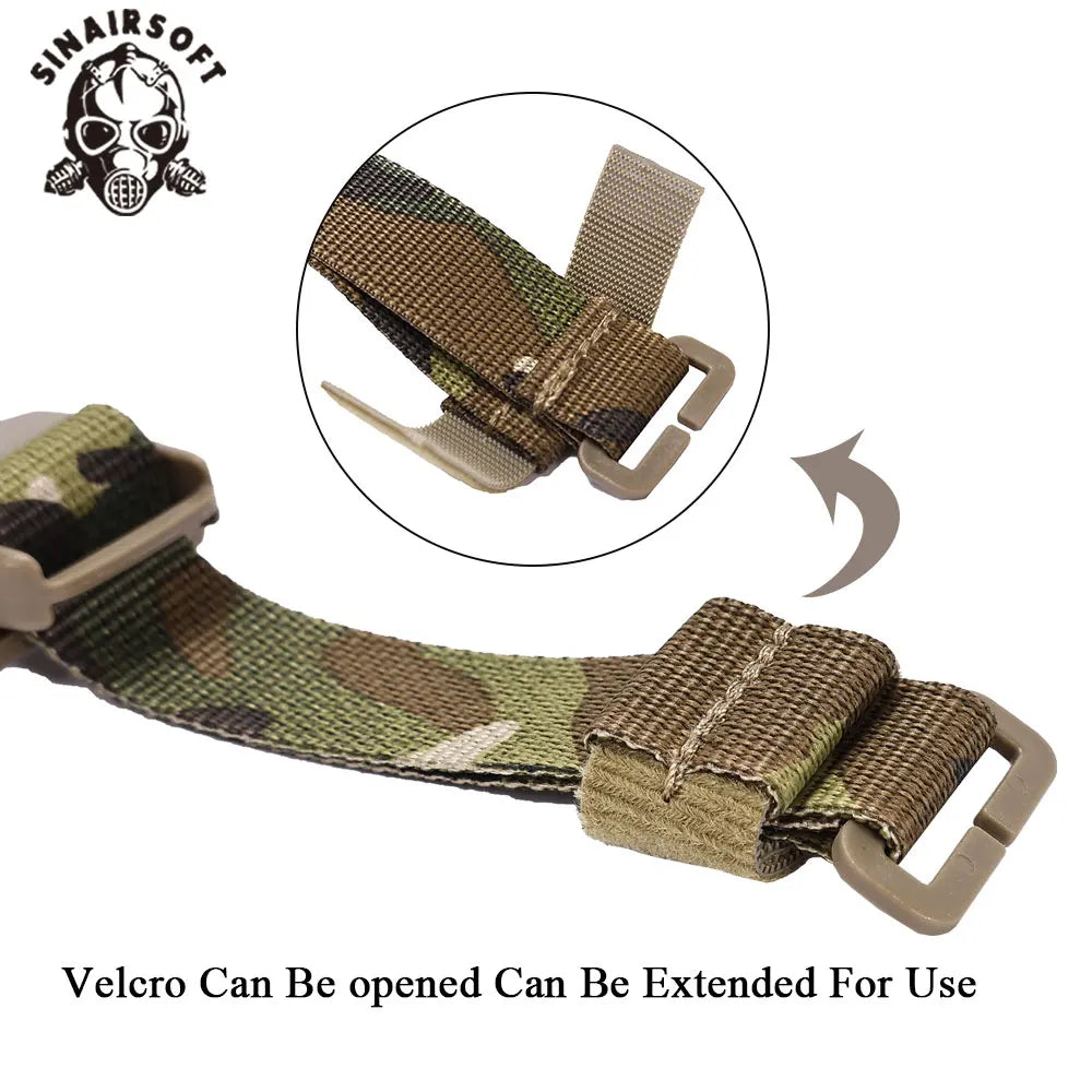 SINAIRSOFT Chest Rig to Vest Adapter Kit Webbing for Molle Vest Chest Rig Multi-camo emersongear Adapter Hunting Accessories