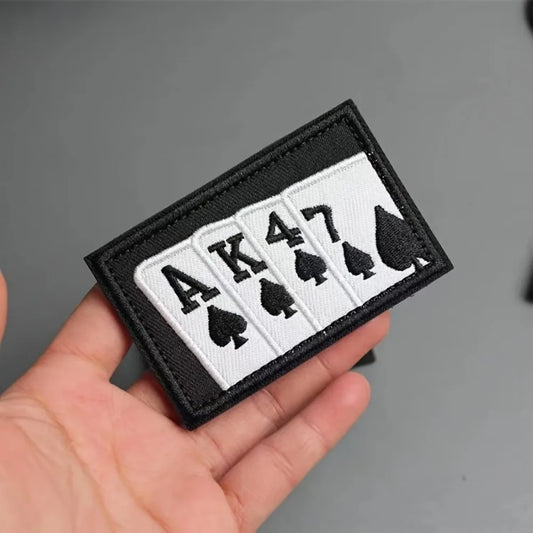 AK47 DECK OF CARDS MORALE PATCH