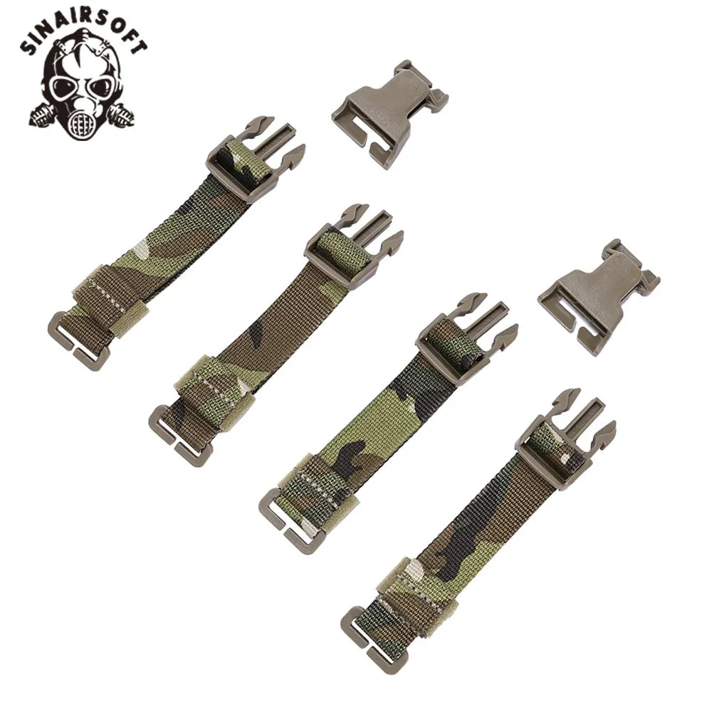SINAIRSOFT Chest Rig to Vest Adapter Kit Webbing for Molle Vest Chest Rig Multi-camo emersongear Adapter Hunting Accessories