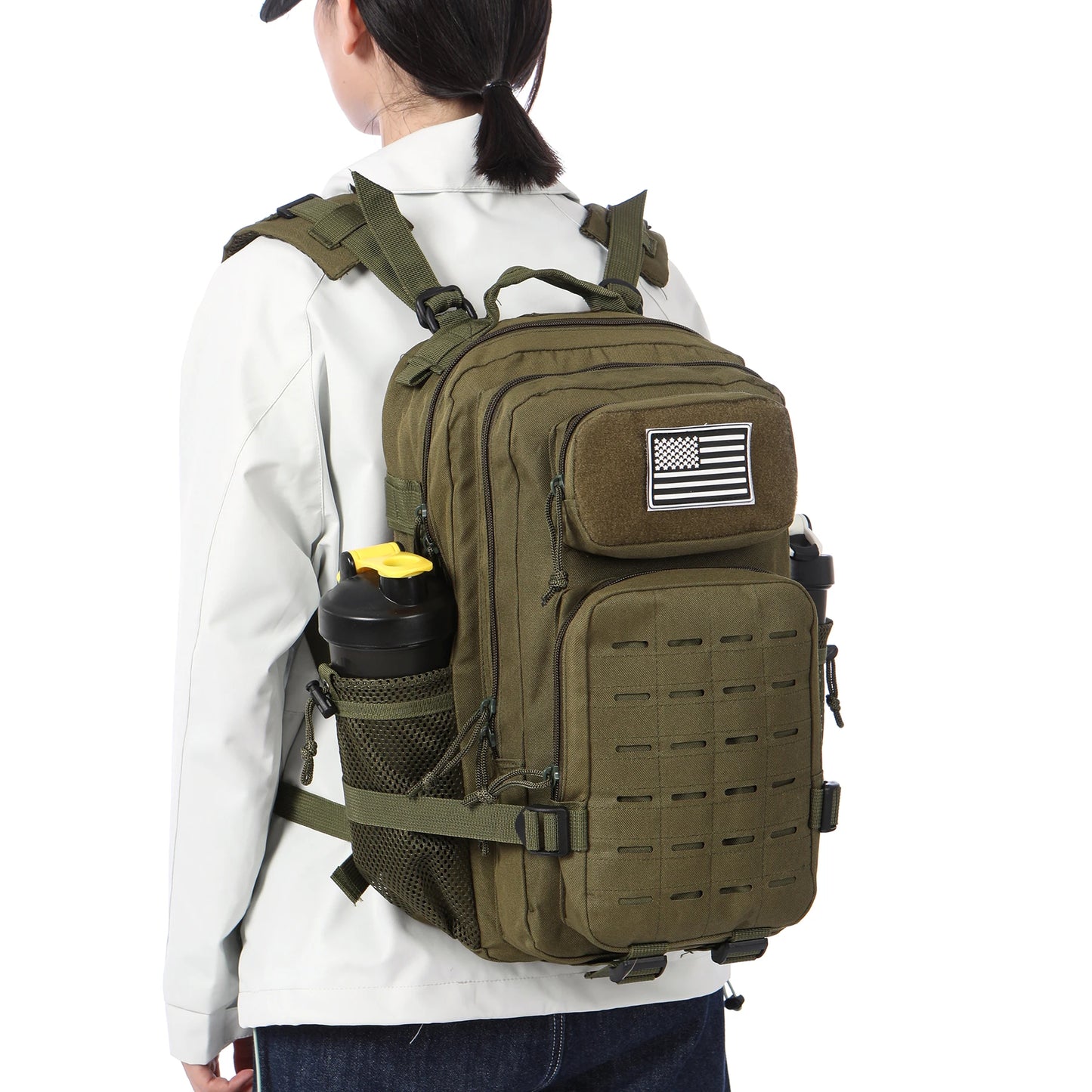 TactiHunt Backpack with Bottle Holders