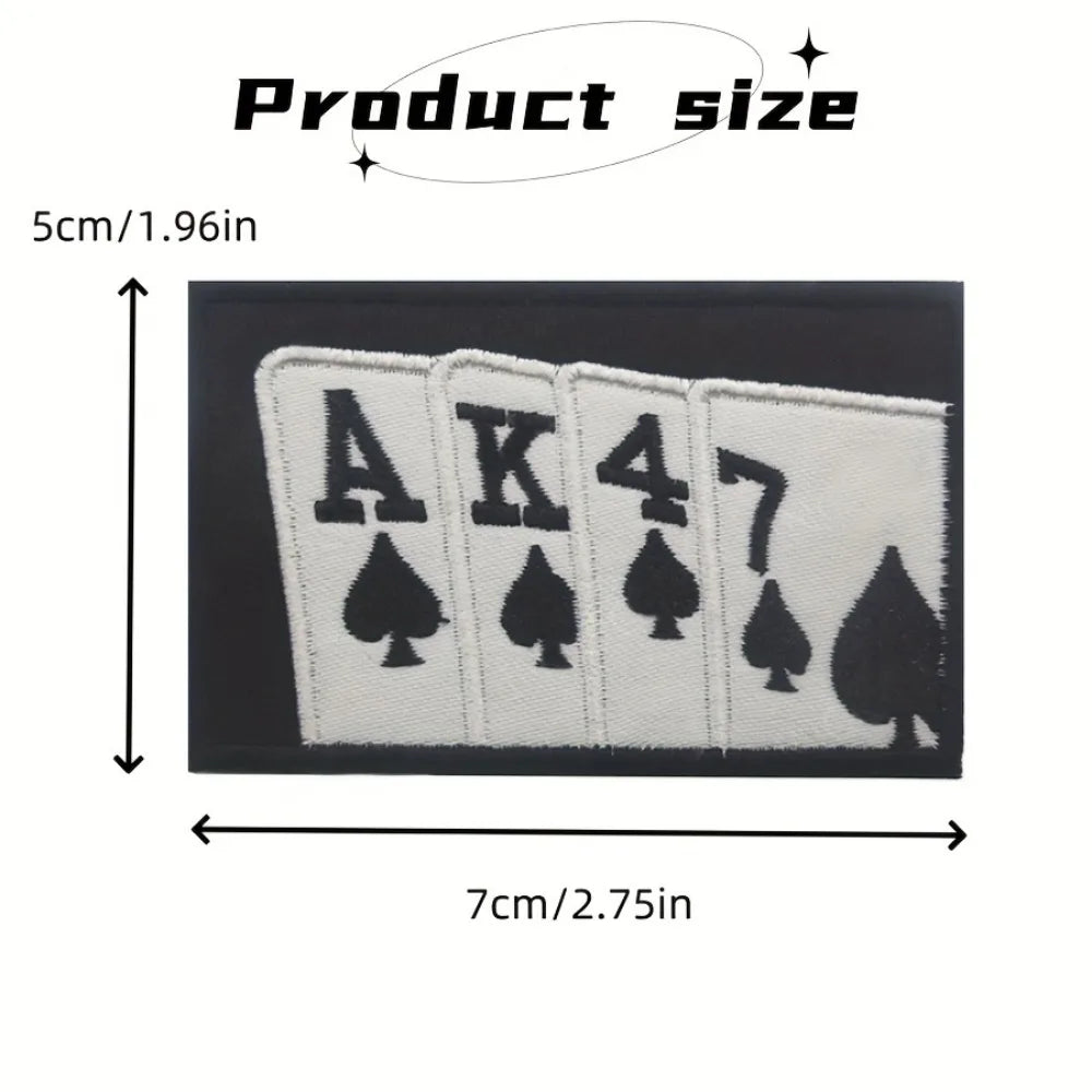 AK47 DECK OF CARDS MORALE PATCH
