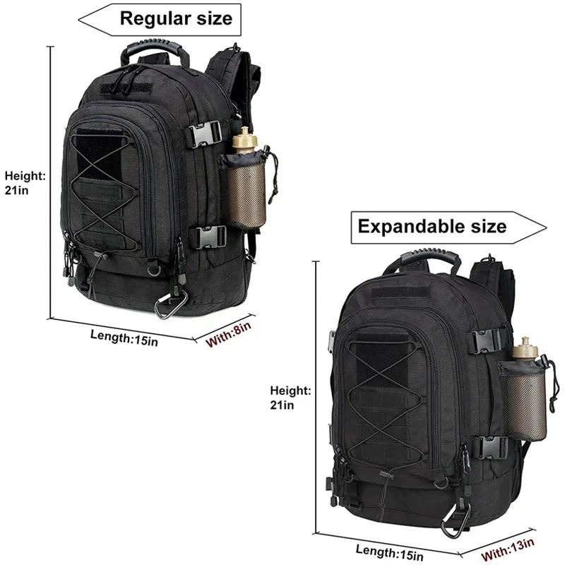 StealthGear 60L Tactical Assault Backpack