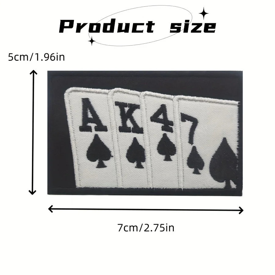 AK47 DECK OF CARDS MORALE PATCH