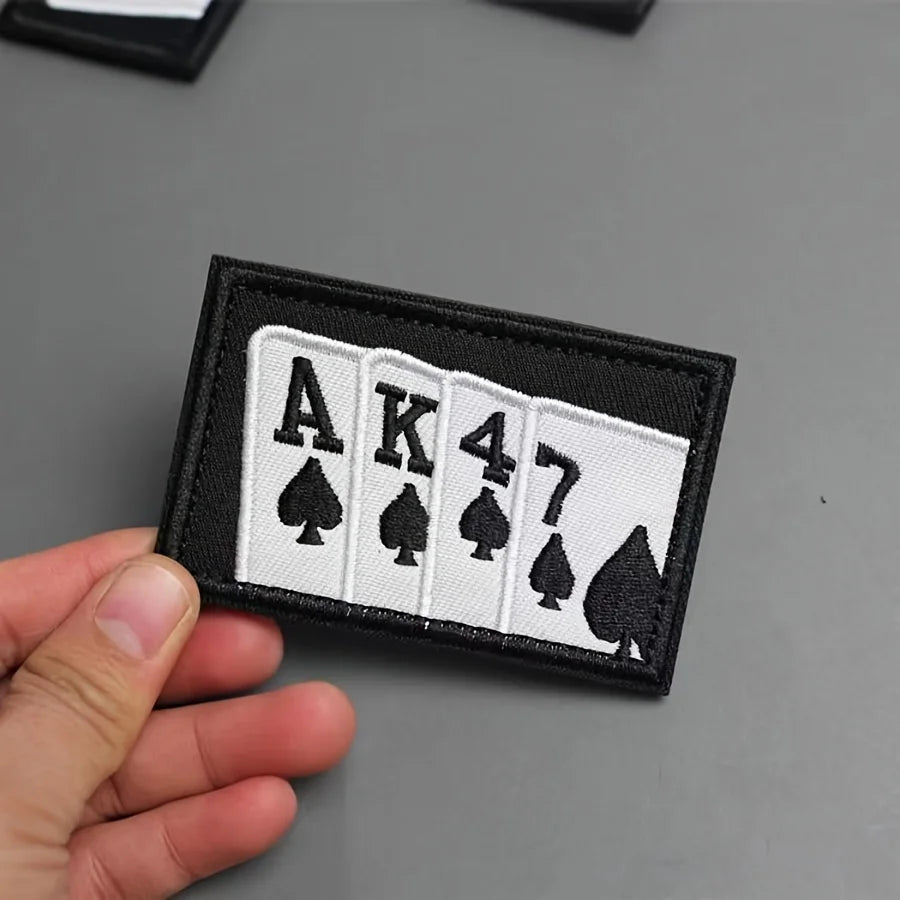 AK47 DECK OF CARDS MORALE PATCH