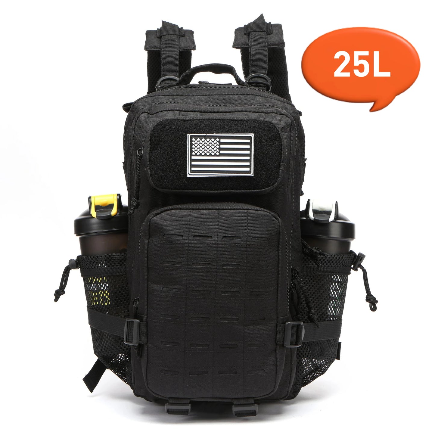TactiHunt Backpack with Bottle Holders