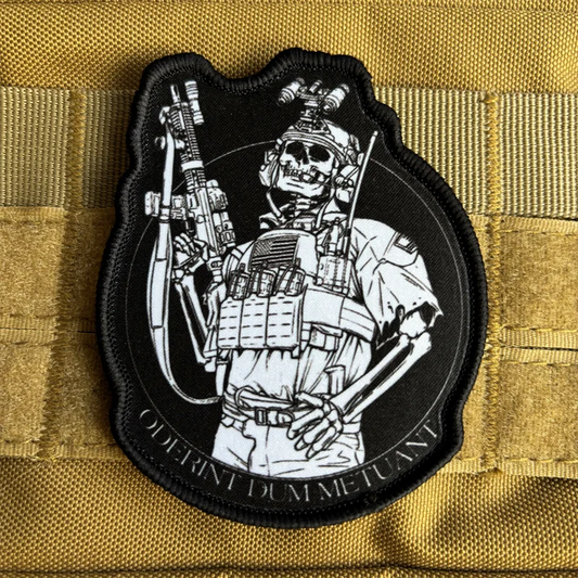Patriotic Skull Soldier Tactical Patch