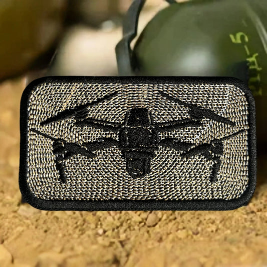 Drones Morale Tactical Patch Military Army Armband UAV Embroidered Hook and Loop Patches